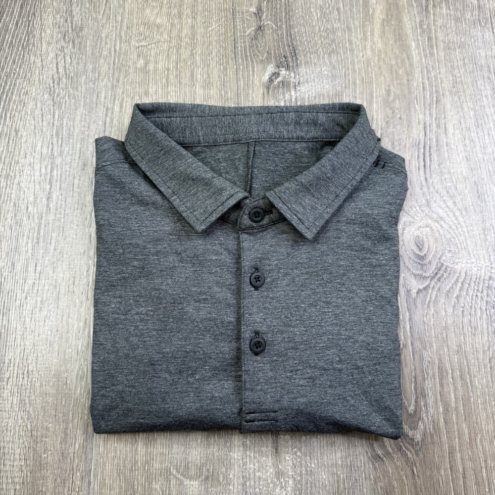 Lululemon Evolution Performance Golf Polo Shirt L… - image 1